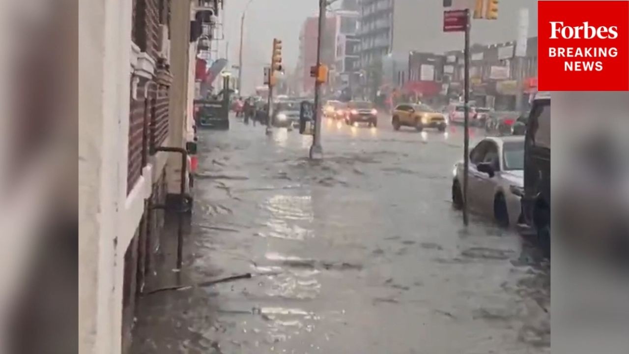 JUST IN: Flash Floods Hit New York City Amid Heavy Rains