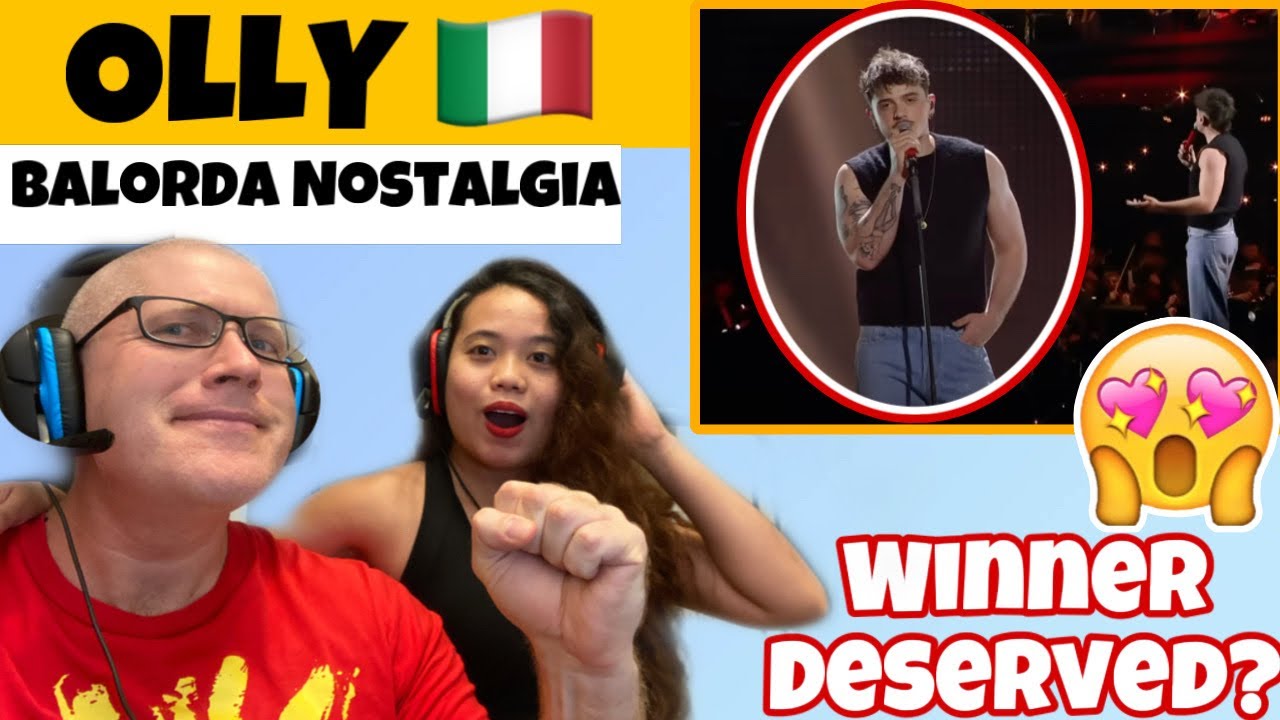 Olly - Balorda nostalgia | Italy Eurovision 2025 (Sanremo 2025) Reaction!🇮🇹