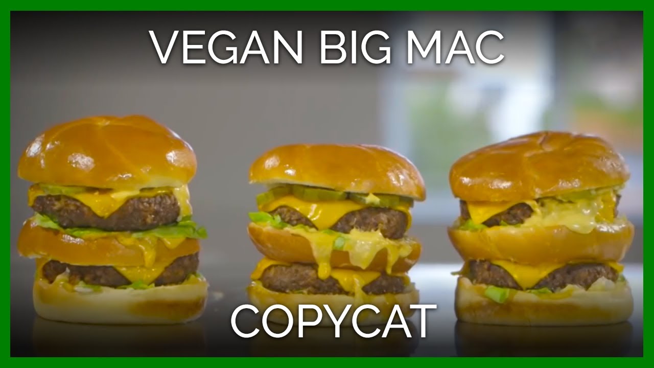 Healthy Vegan Big Mac Copycat Recipe