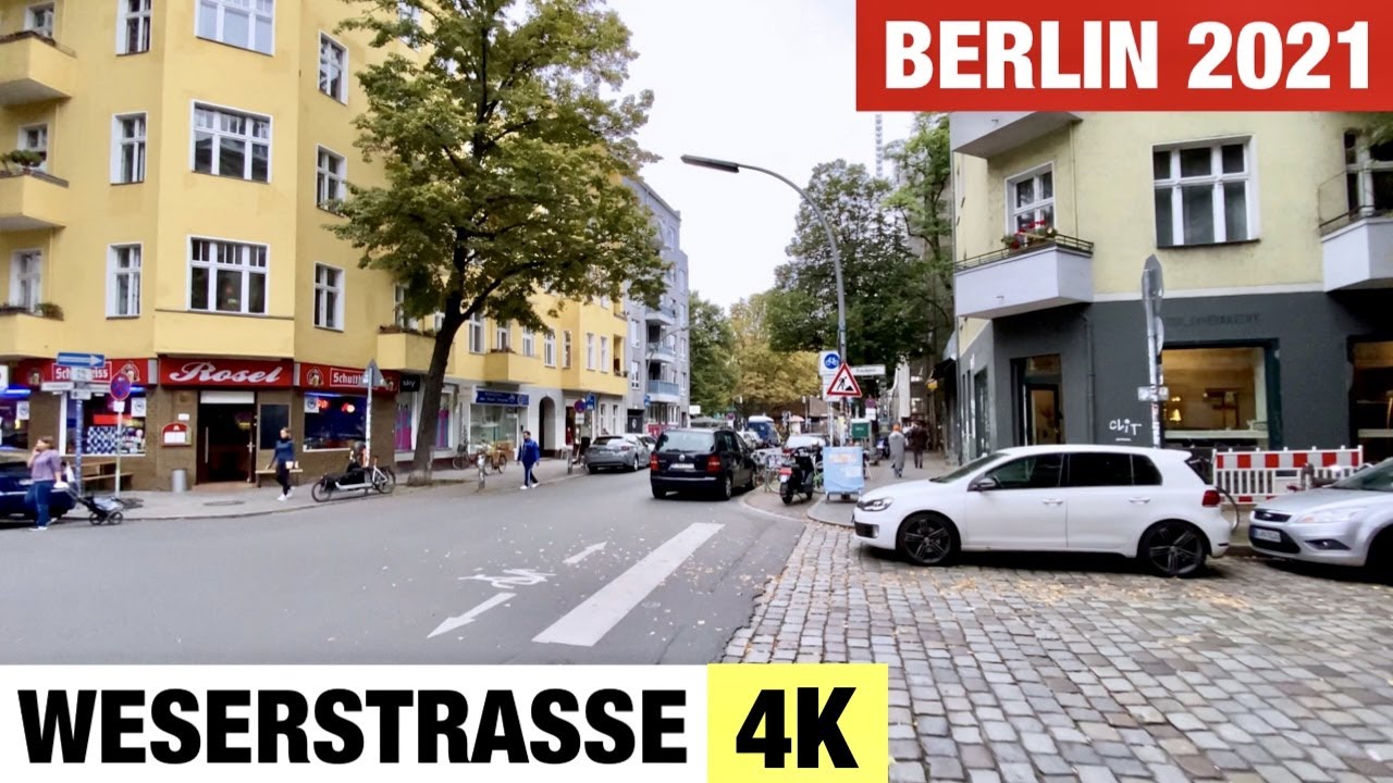 BERLIN, GERMANY 🇩🇪 [4K] Neukölln — Weserstrasse