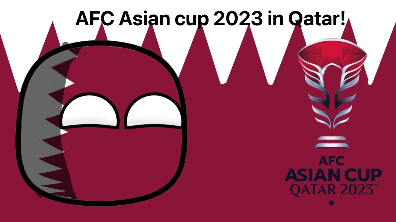 AFC Asian cup 2023 In countryballs