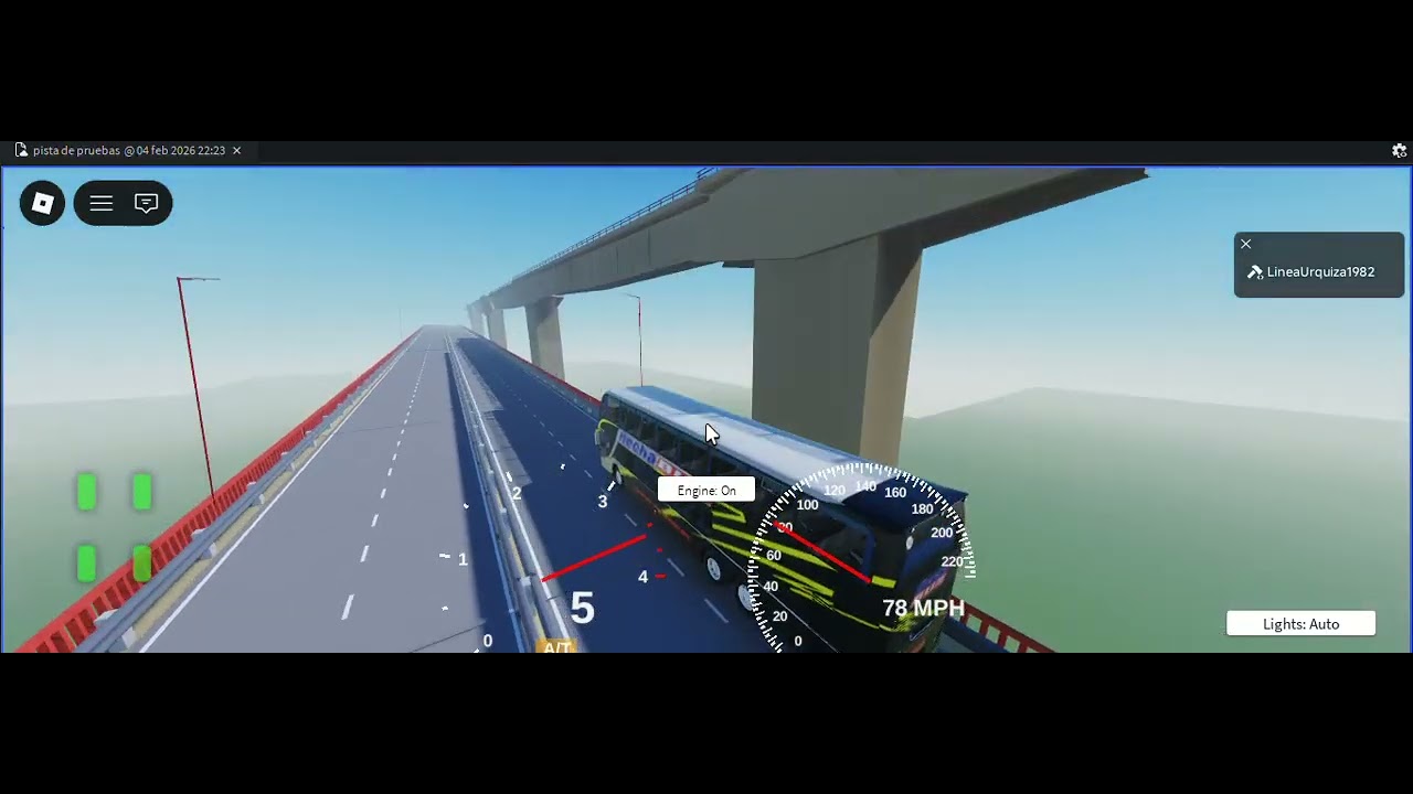 Prueba vial Puente Zarate Brazo Largo ROBLOX F.C Urquiza Mesopotámico