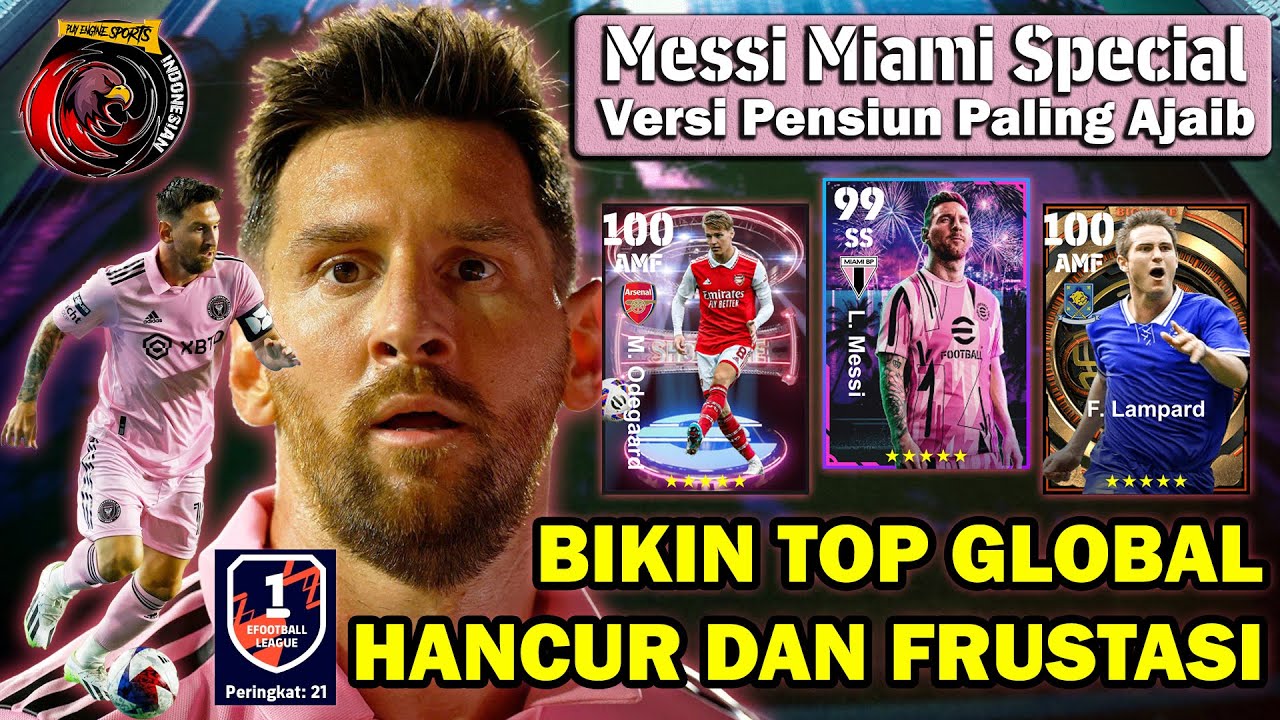 AKU COBA EVENT GRATIS MESSI MIAMI, SHOWTIME, BIG TIME, POTW DAN BUAT TOP GLOBAL HANCUR FRUSTASI!