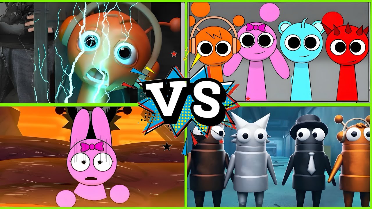 Sprunki Beat Battle! 🎵 Tiles Hop x Spinning Wheel Challenge 