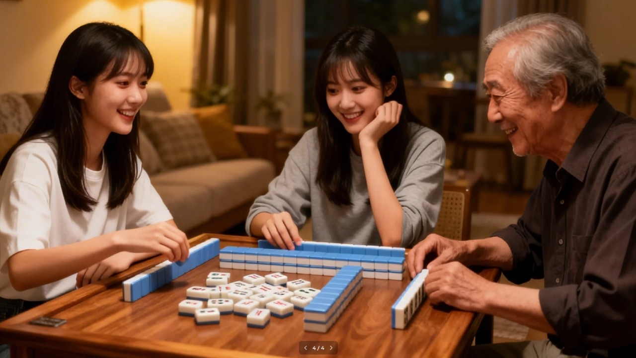 美女家中摆擂，大爷又来耍流氓，赢了我就住这了！【丫头麻麻】