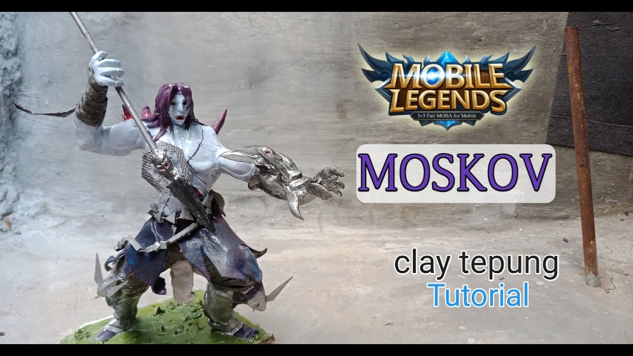 moskov clay figure| mobile legend marksman-clay tutorial