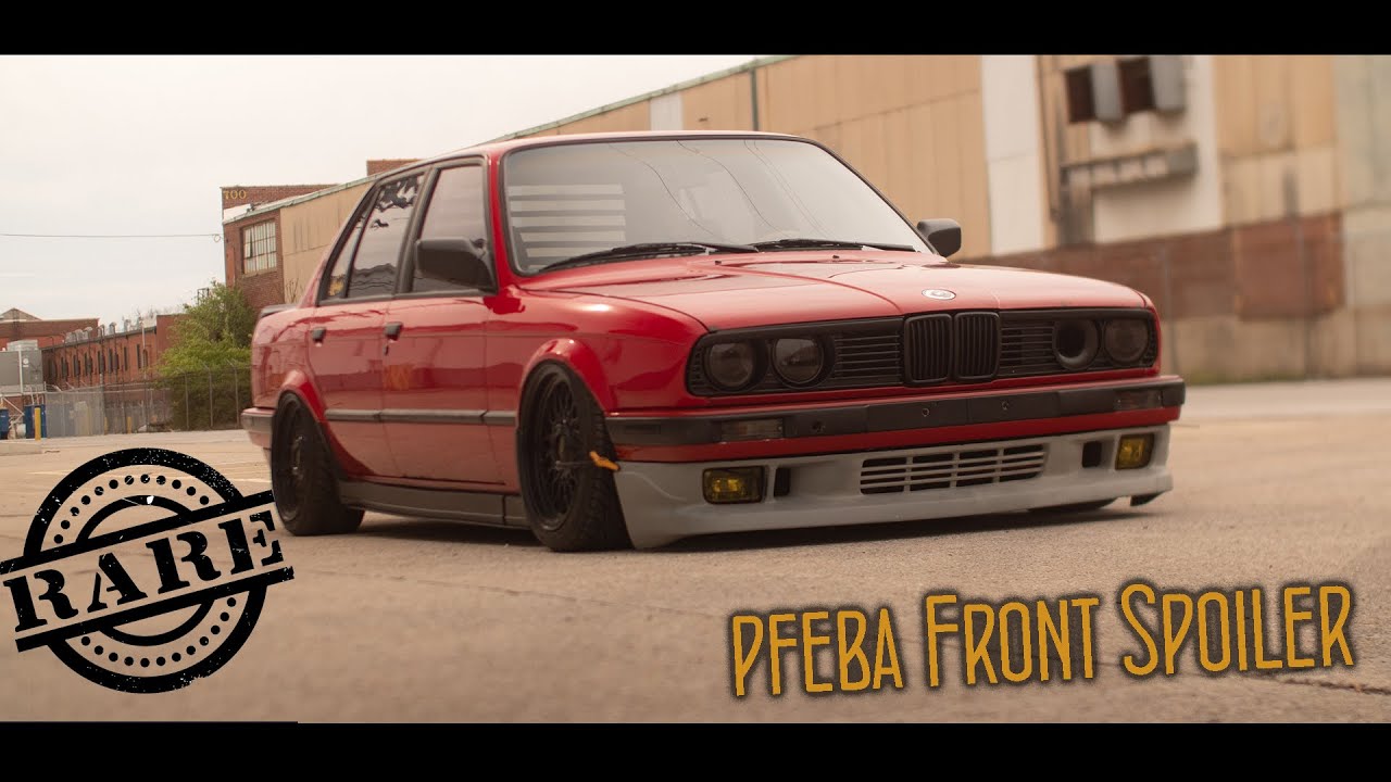 Bmw E30 Spring Update 2024: Rare Pfeba Front Spoiler + History  (Ep 1)