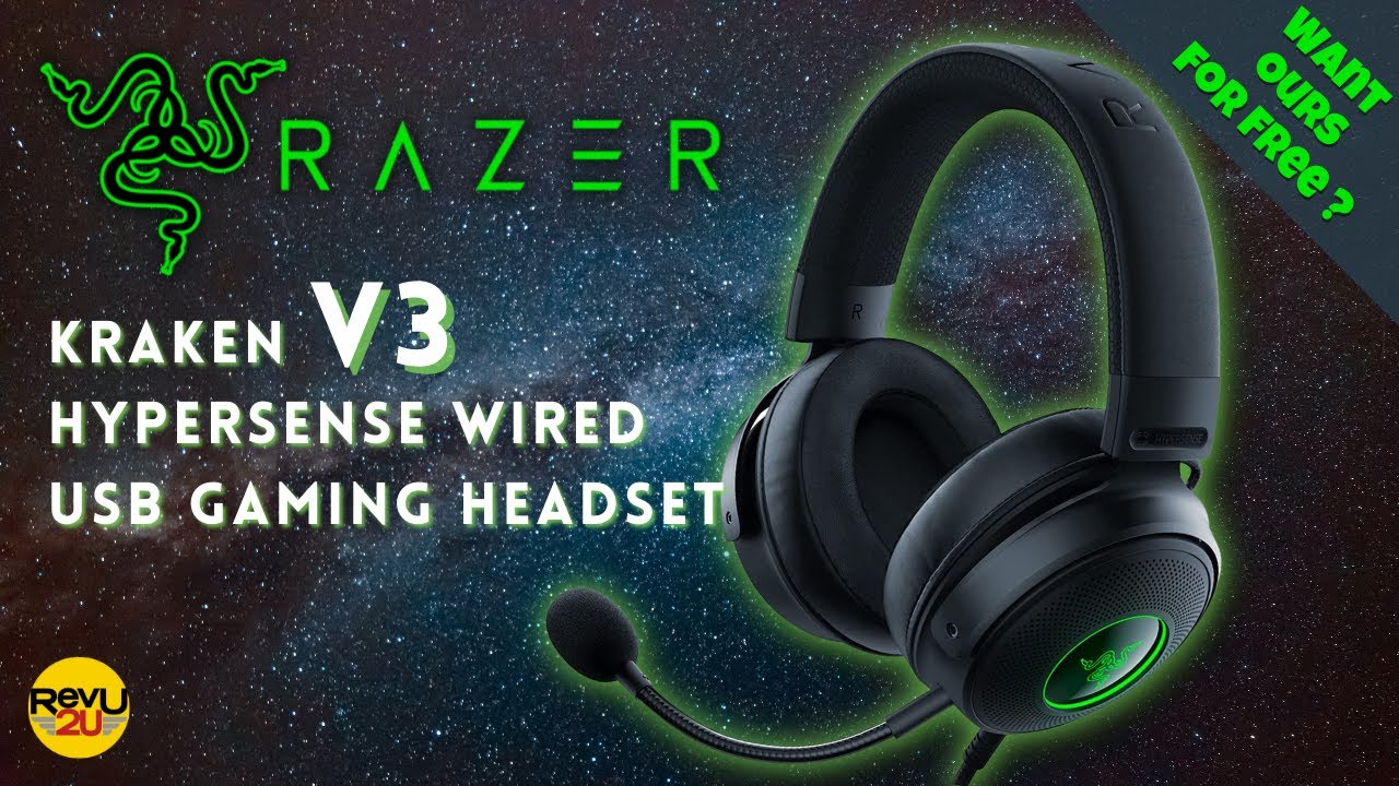 Did You Hear? Today We Review the Razer Kraken V3 HyperSense Wired USB Gaming Headset