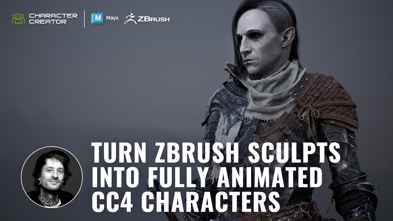 How to Create a Game Character: From Original ZBrush Model to CC4 Character