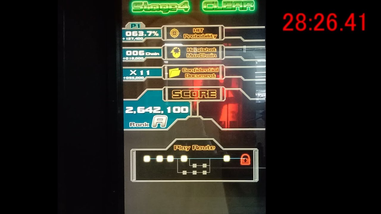【RTA】エレベーターアクション デスパレード 1CC 28:26.41/Elevator Action Death parade 1CC 28m 26s