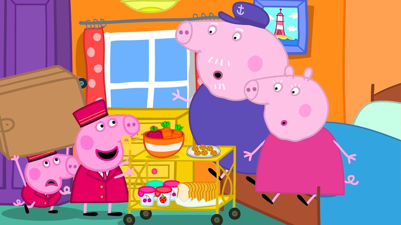 Bem-vindo ao hotel da Peppa! 🧳 Contos da Peppa Pig 🐽 Peppa Pig Português Brasil