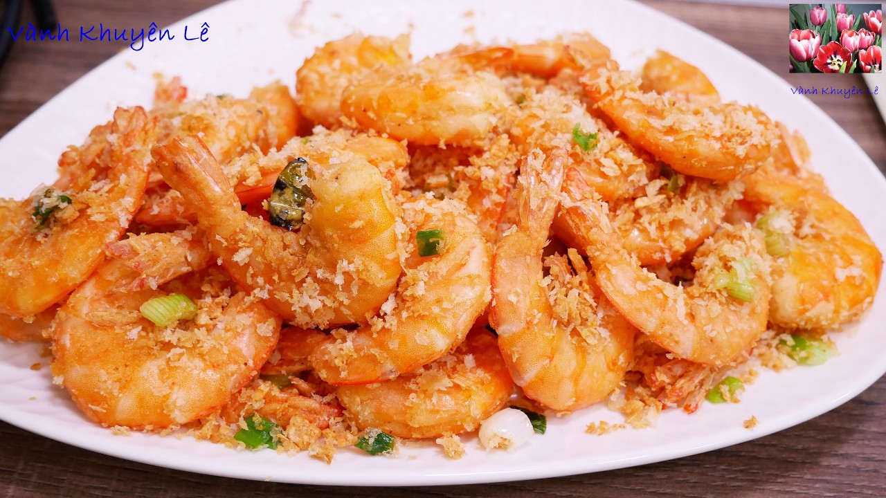 C&aacute;ch L&agrave;m Bột N&ecirc;m T&ocirc;m, Muối T&ocirc;m v&agrave; T&ocirc;m Rang Muối - Thơm, Ngon, Bổ, Rẻ để ăn dần by Vanh Khuyen