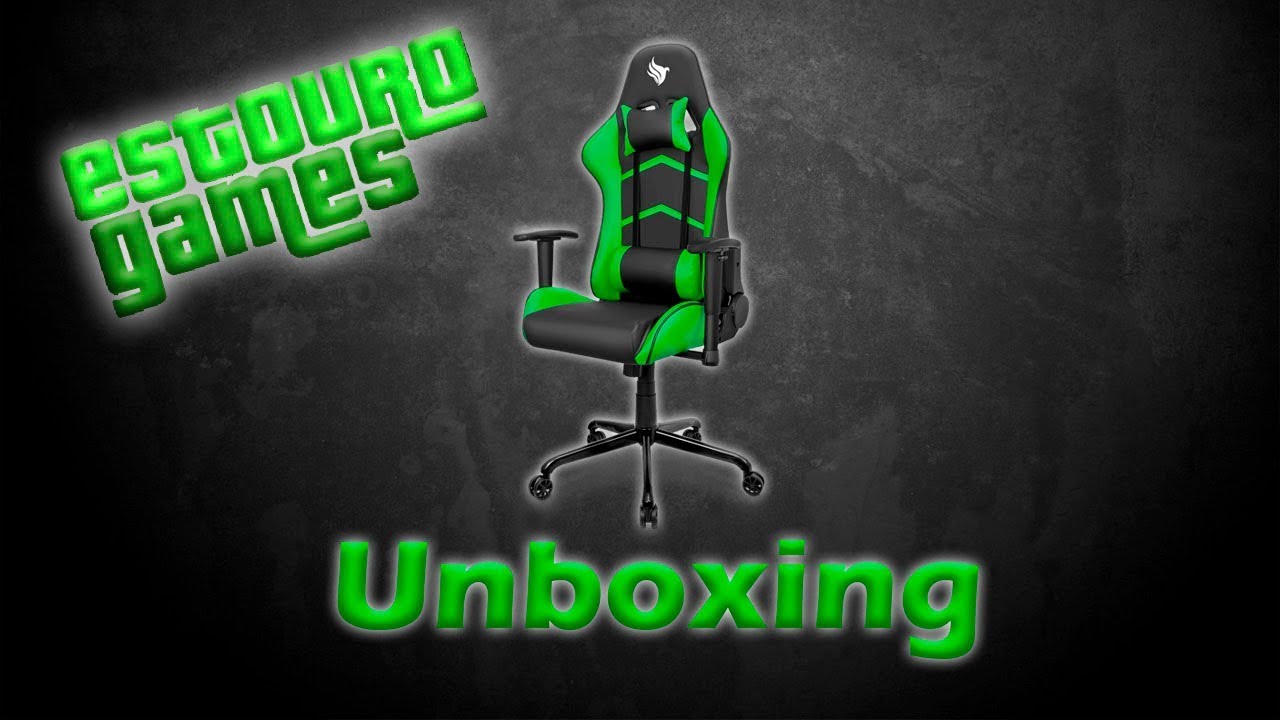 Unboxing Cadeira Gamer Pichau Donek verde by-8188