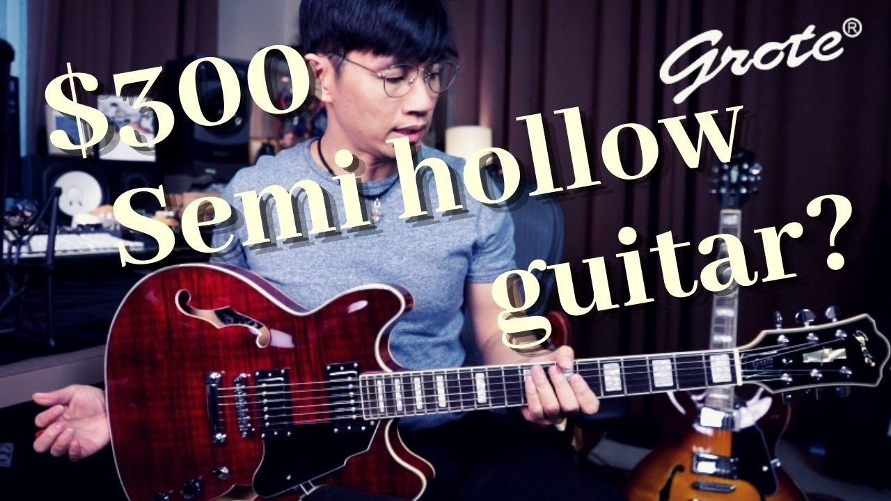[ENG SUB] Grote semi hollow guitar review