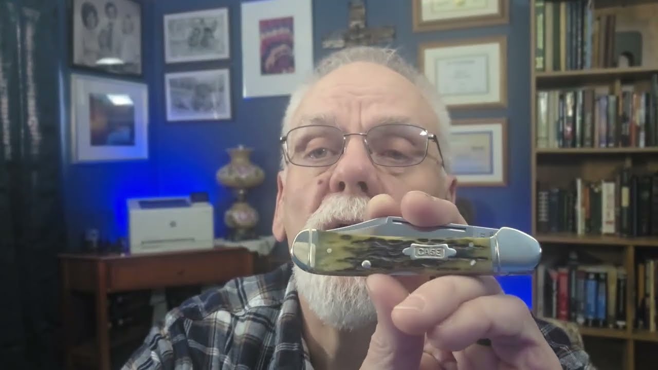 100+ year old switchblade,  CaseTrapper with blade delete, and #carryyourcopperlock 5