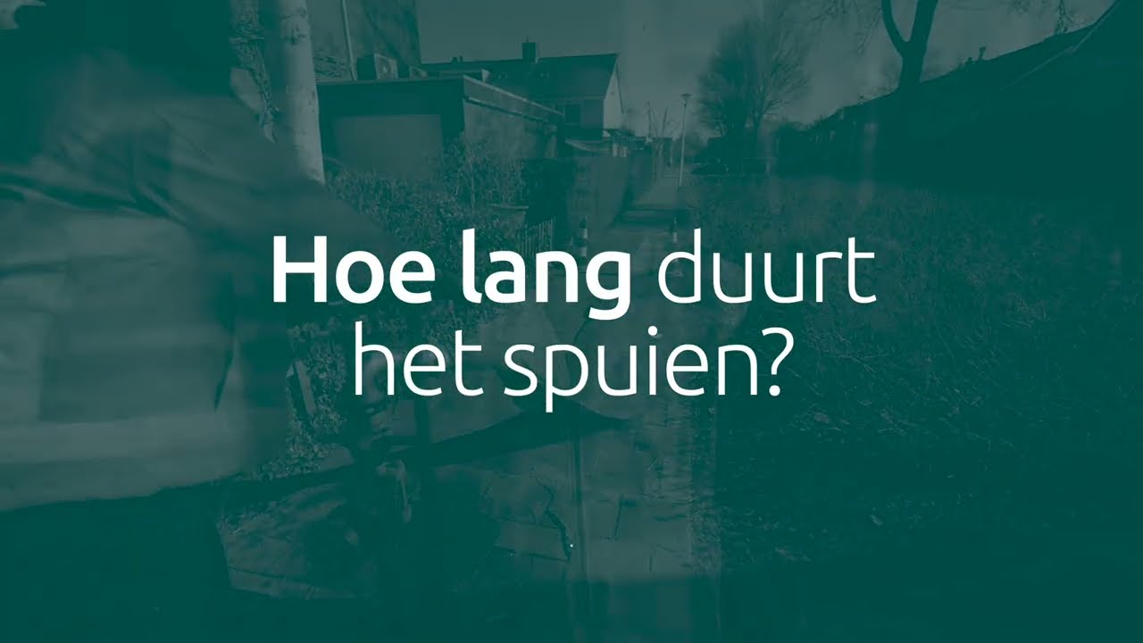 Spuien door Evides Waterbedrijf - De vragen en antwoorden