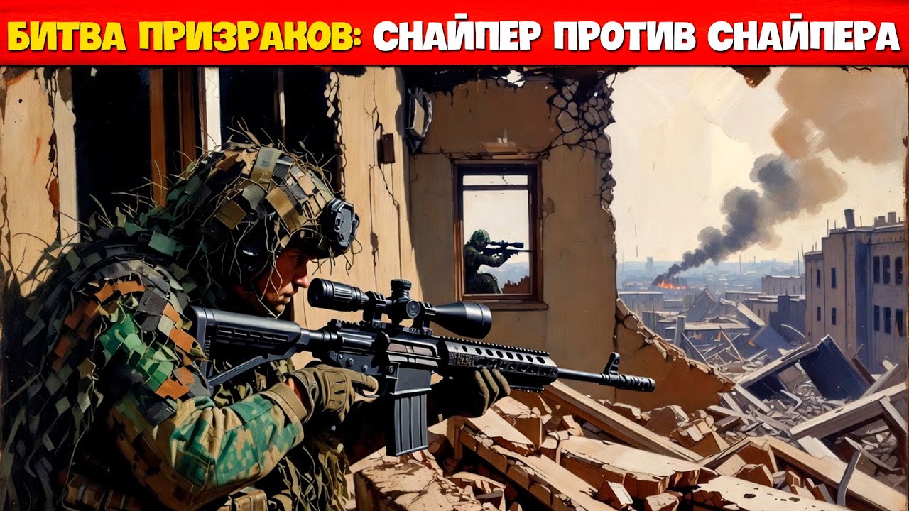 ДУЭЛЬ СНАЙПЕРОВ: ТРИ ДНЯ ОХОТЫ ДРУГ НА ДРУГА В РАЗВАЛИНАХ