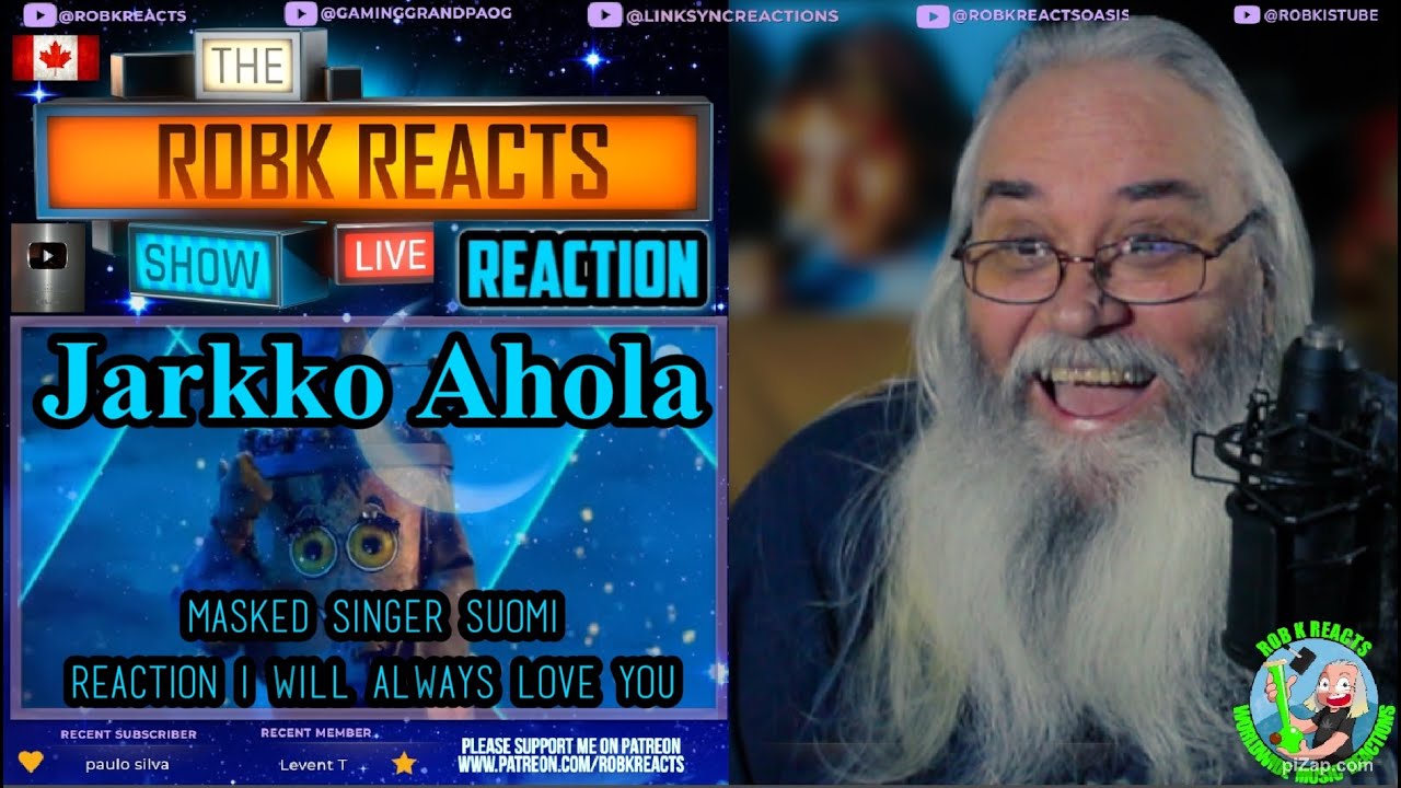 Jarkko Ahola's Performance on Masked Singer Suomi | Reaction I Will Always Love You' by Dolly Parton