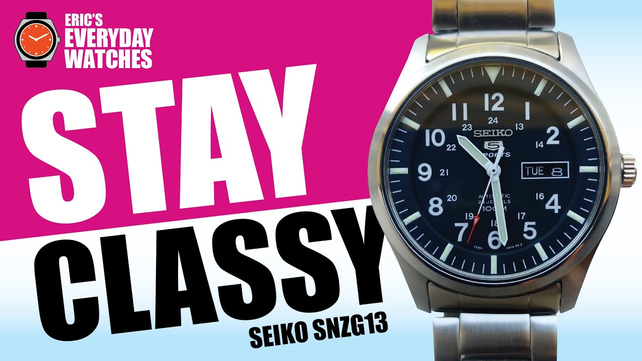 Seiko's Classic Field Watch SNZG13 Review