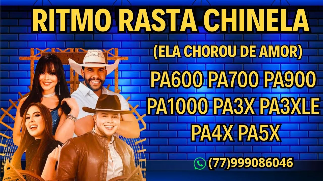 🎹RITMO RASTA CHINELA PARA PA600 PA700 PA900 PA1000 PA3X PA3XLE PA4X PA5X