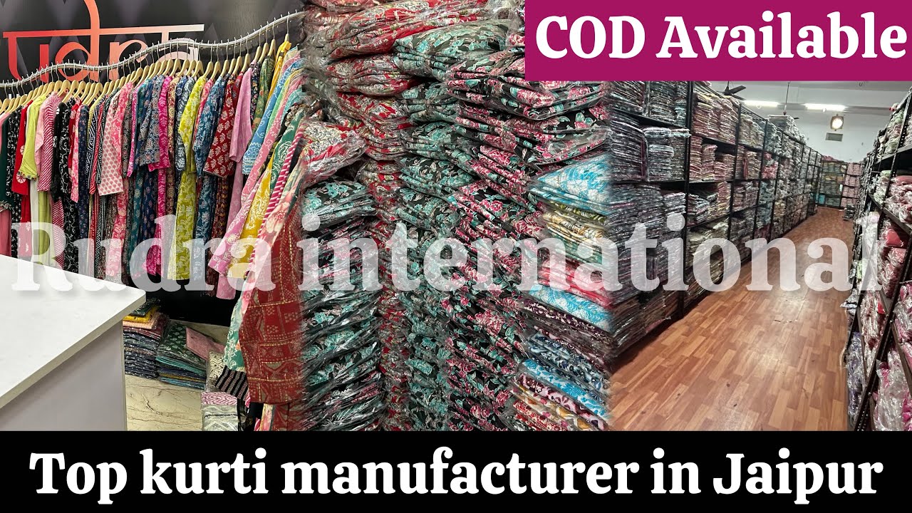 Top kurti Manufacturer in Jaipur || Cash on Delivery || kurti Factory Jaipur