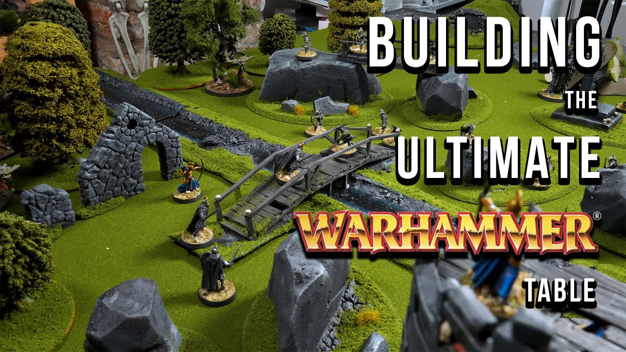 Crafting the ULTIMATE 90s WARHAMMER Table