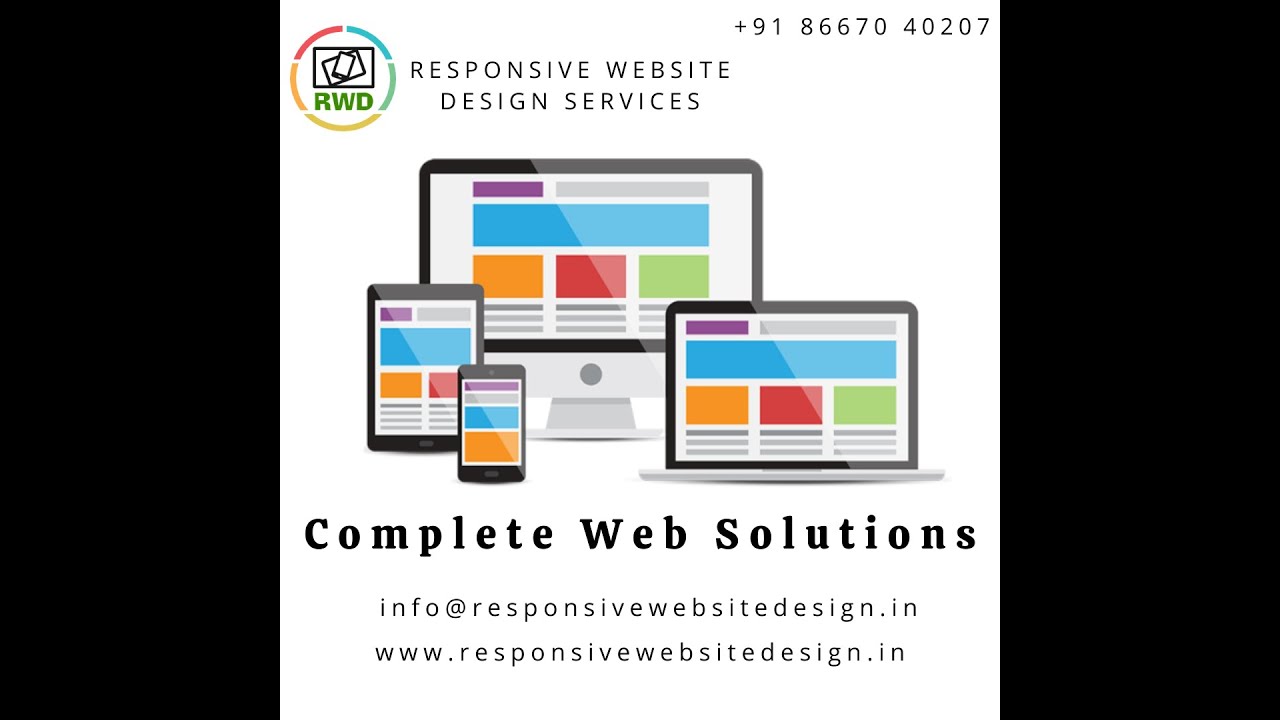 Responsive Website Design Company, Chennai, Tamilnadu  India