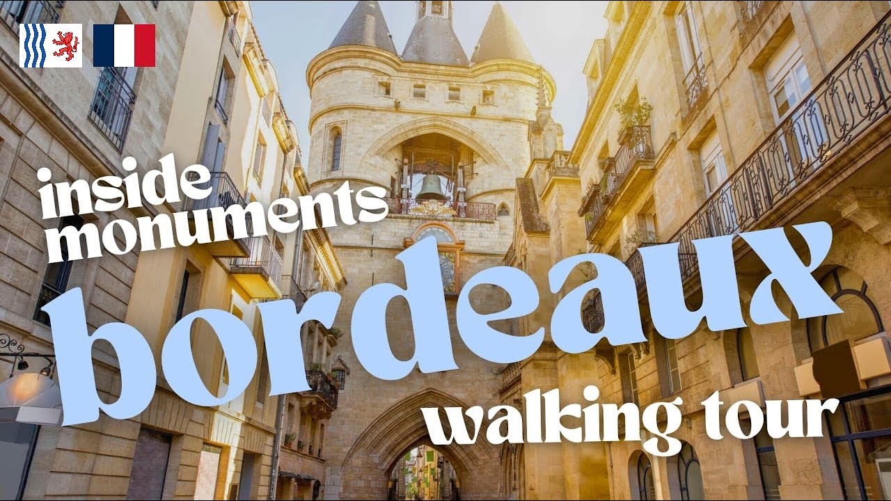 ✨Бордо, Франция 🇫🇷 | Пешеходная экскурсия по самому элегантному городу – Маленькому Парижу