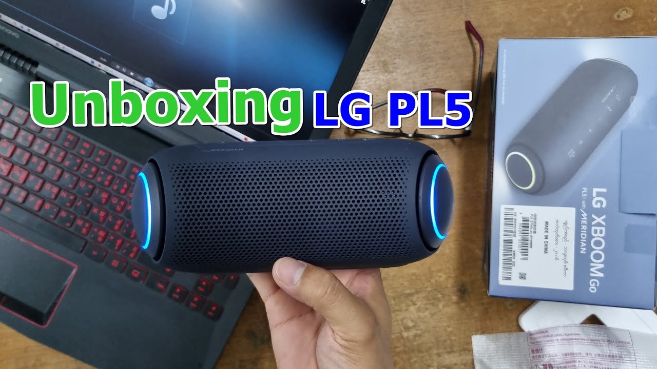 Bluetooth Audio : รีวิวลำโพง Unboxing LG XBoom Go PL5 worth to buy in 2022?