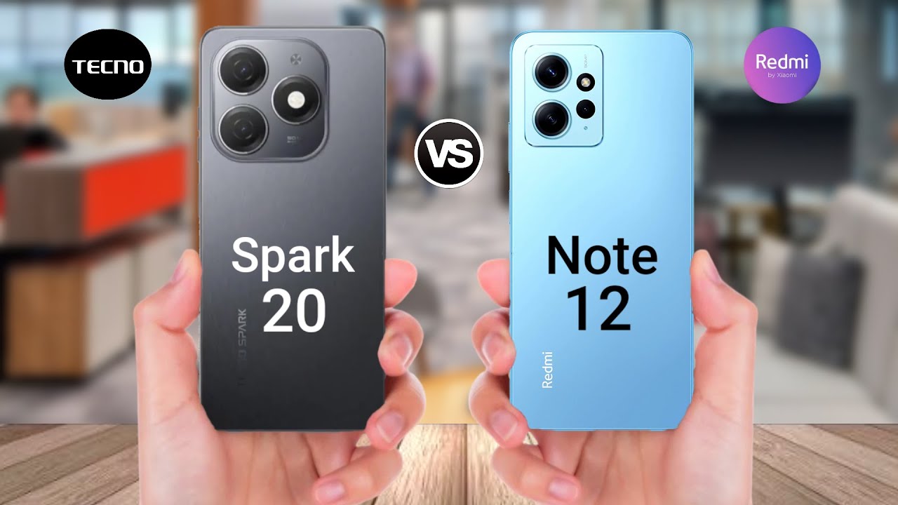 Tecno Spark 20 Vs Redmi Note 12 || Price || Specs Comparison