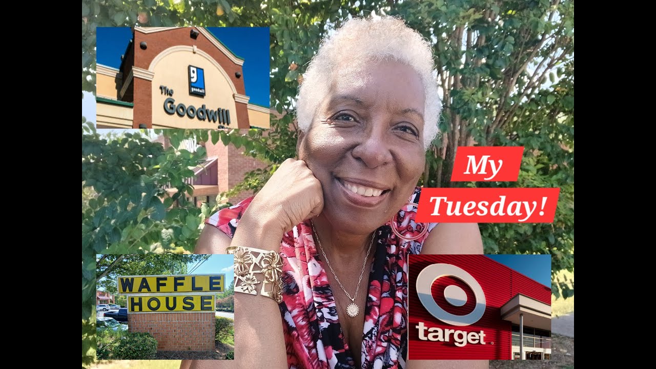 UN-BAGGING MY GOODWILL FINDS! Target Run! Breakfast at Waffle House!