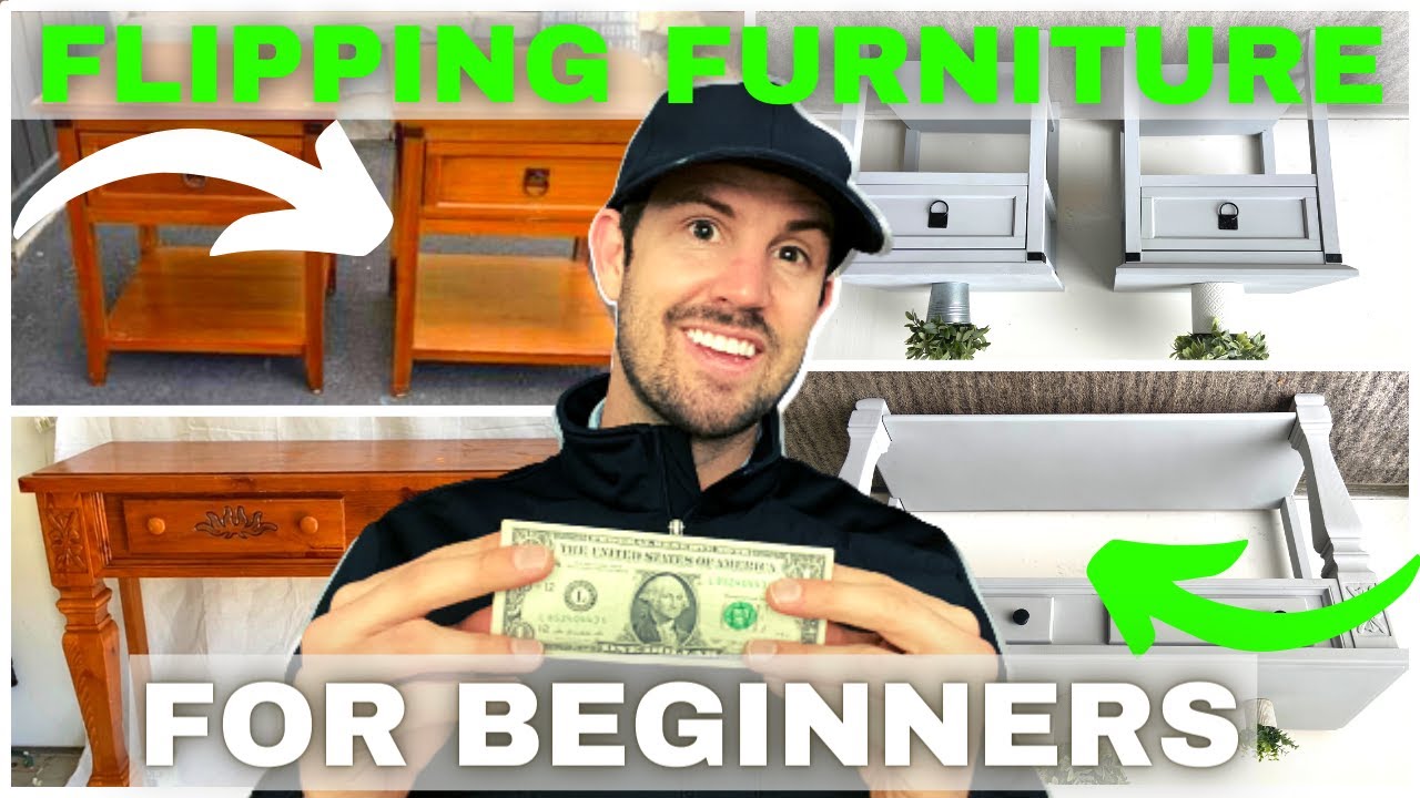 How To MAKE MONEY Flipping Furniture | For Beginners | Easy DIY Furniture Flip