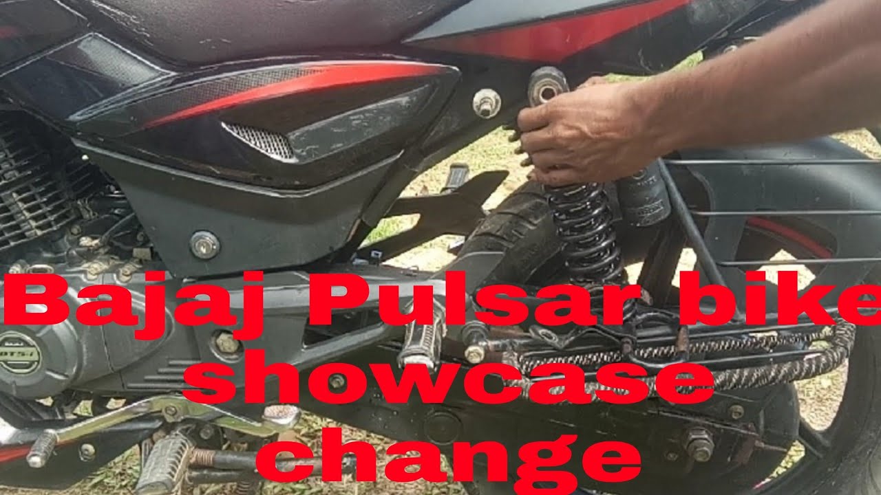 pulsar bike ka rear shocker changing / Pulsar Bike ka back side shocker problem
