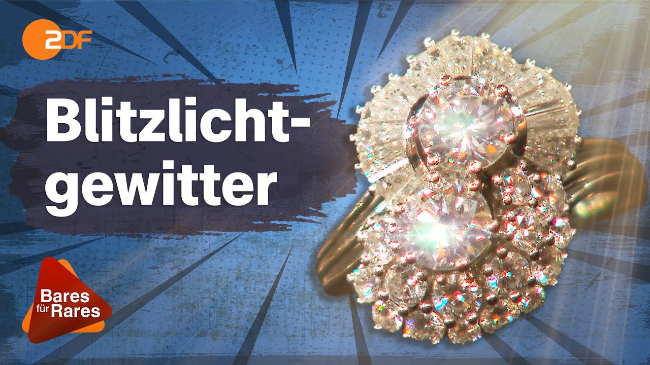 Brillant getanzt! Tutu-Ring mit Ballerina-Fassung aus den 60er Jahren | Bares für Rares