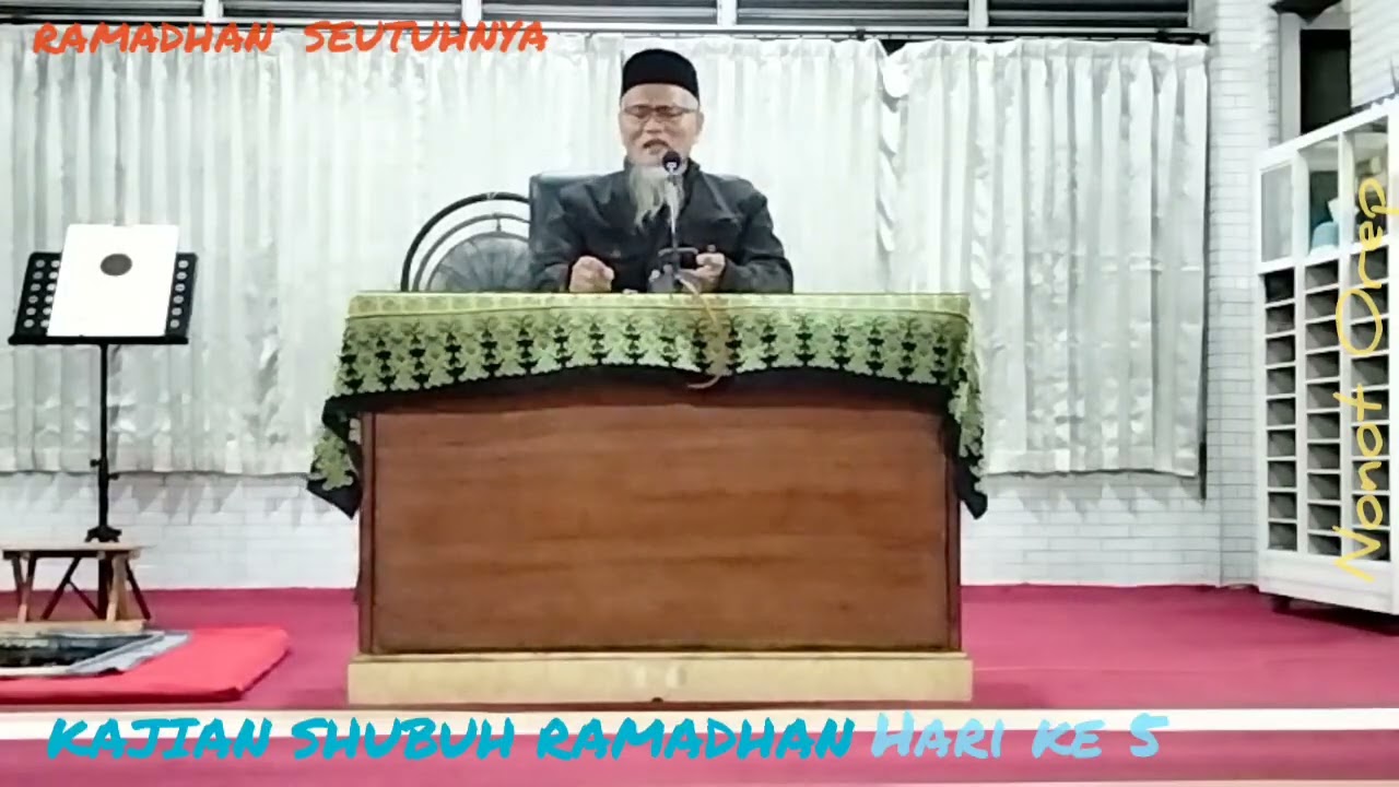 Kajian shubuh Ramadhan masjid Manarul