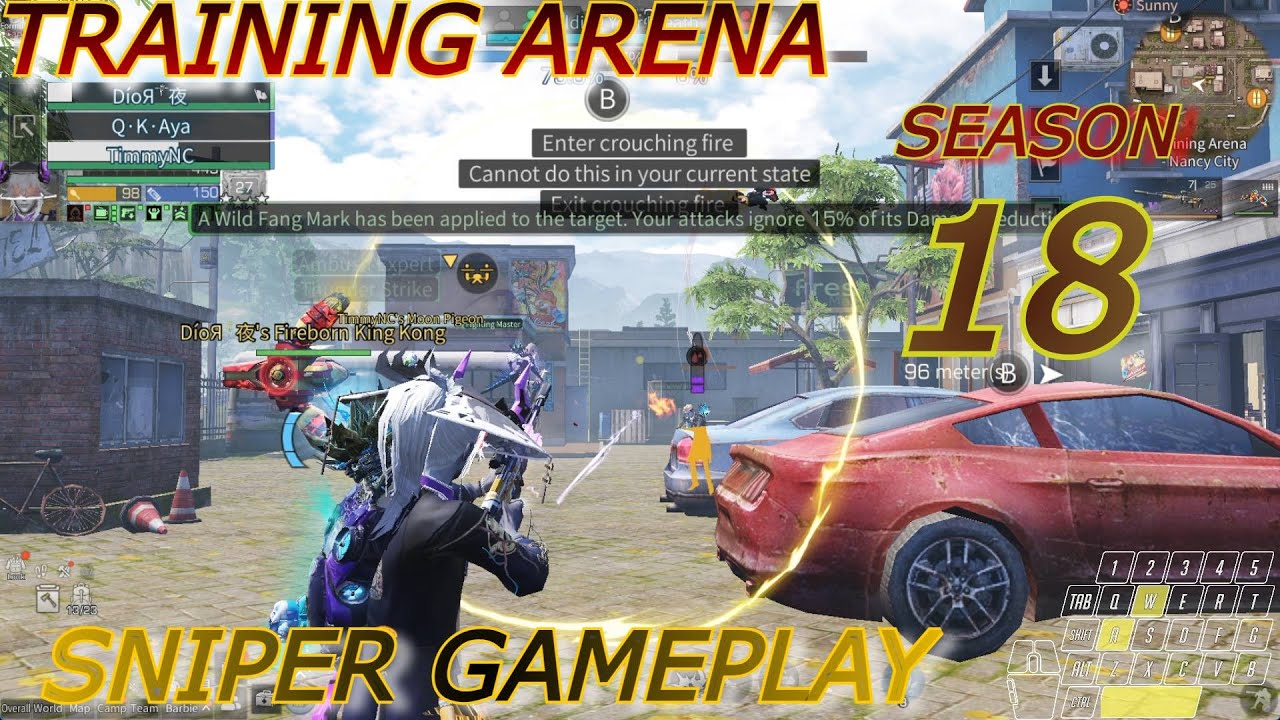 Training Arena S18 | Back to Sniper Cert?
