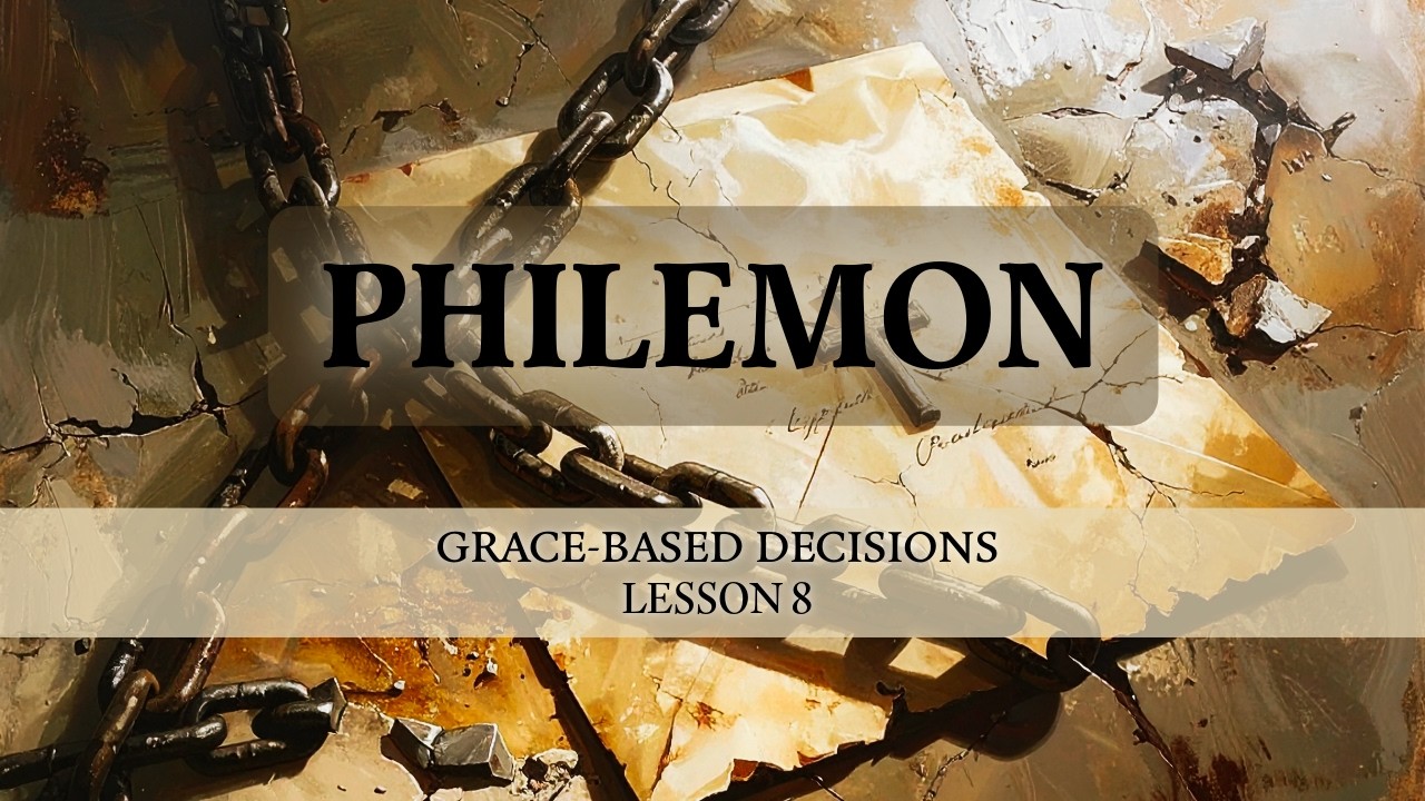 08 Grace-Based Decisions - Philemon 1-25 (3-4-26)