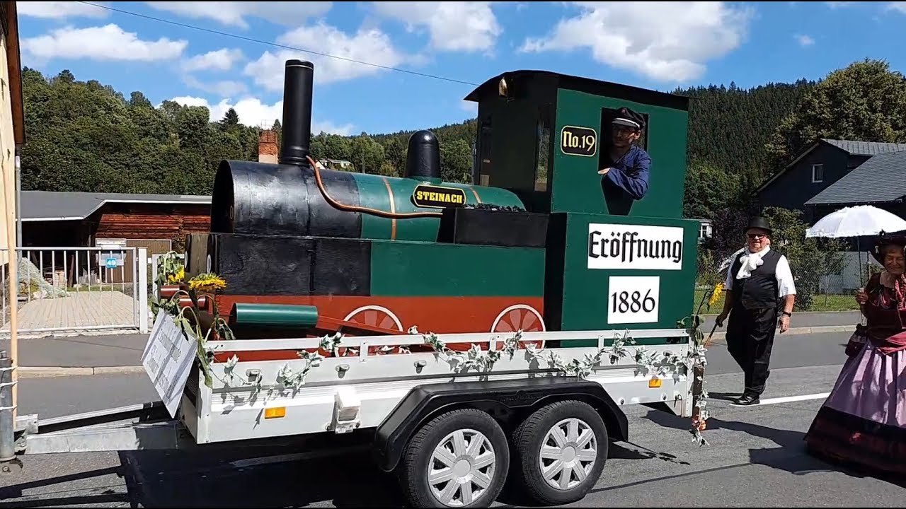 Historischer Festumzug zur 120. Steinacher Kirchweih 2019 - Stänichä Kerwa 2019