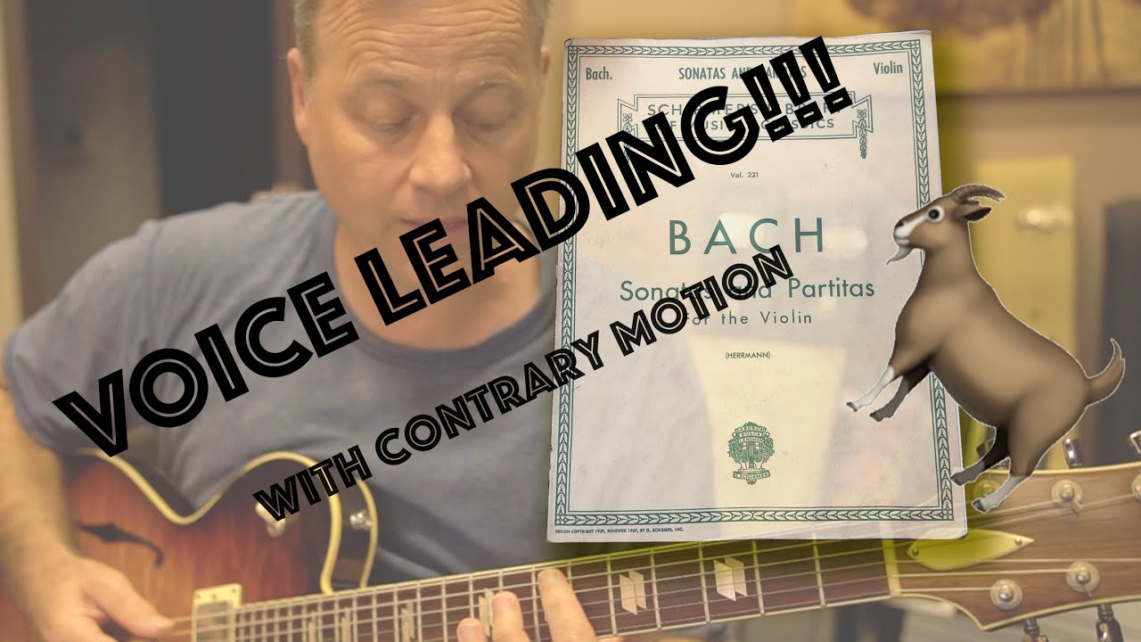 Bach inspired contrary motion practice (How To!)