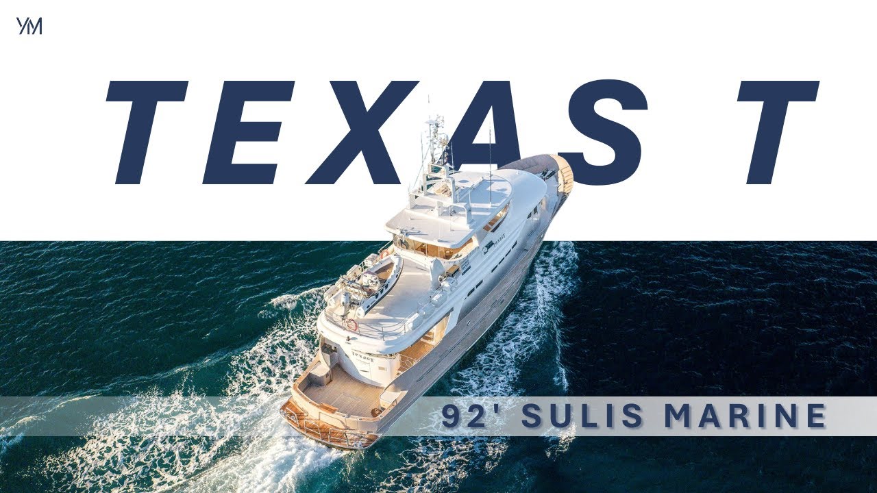 TEXAS T | Go anywhere capability - Where would you go with this Australian-built expedition yacht?