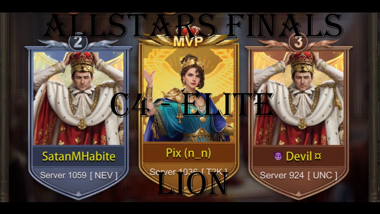 Evony: C4 Allstars - Elite - Finals - Bears