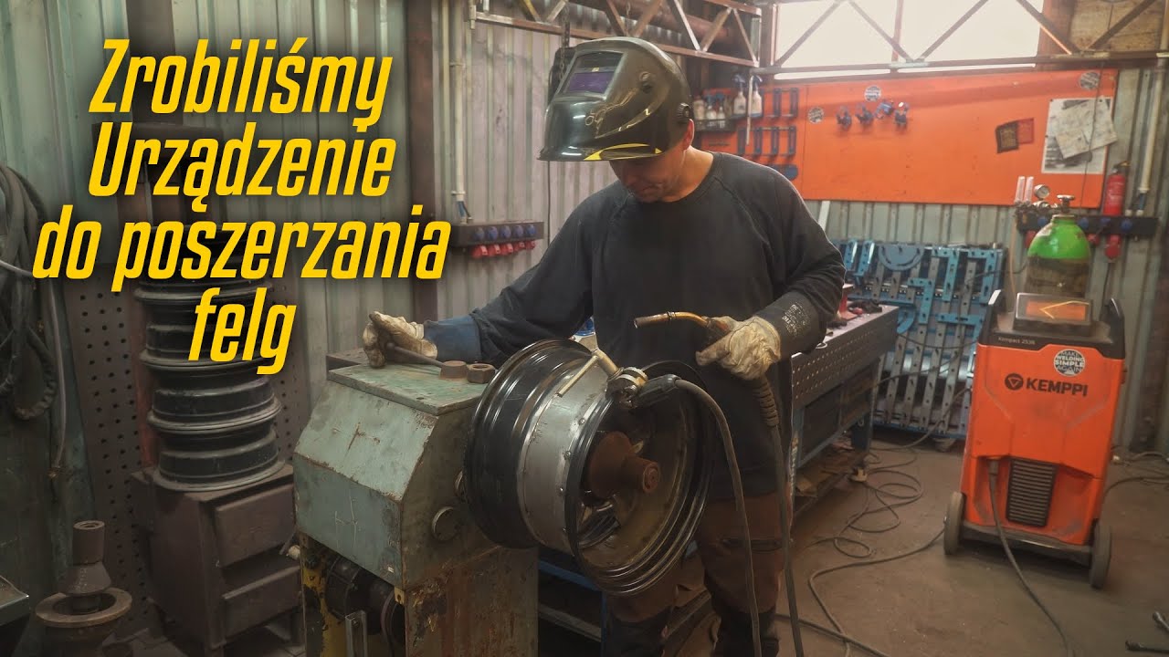 Customowe koła "insignie 9.25" do Łady | Zbudowaliśmy obrotnice do poszerzania felg | pierwsze próby