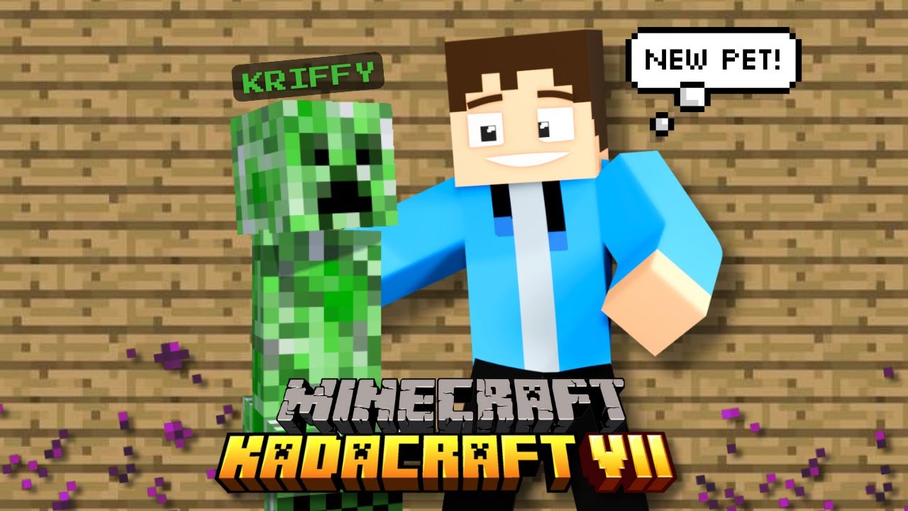 KadaCraft 7: Episode 16 - KRIFFY THE CREEPER