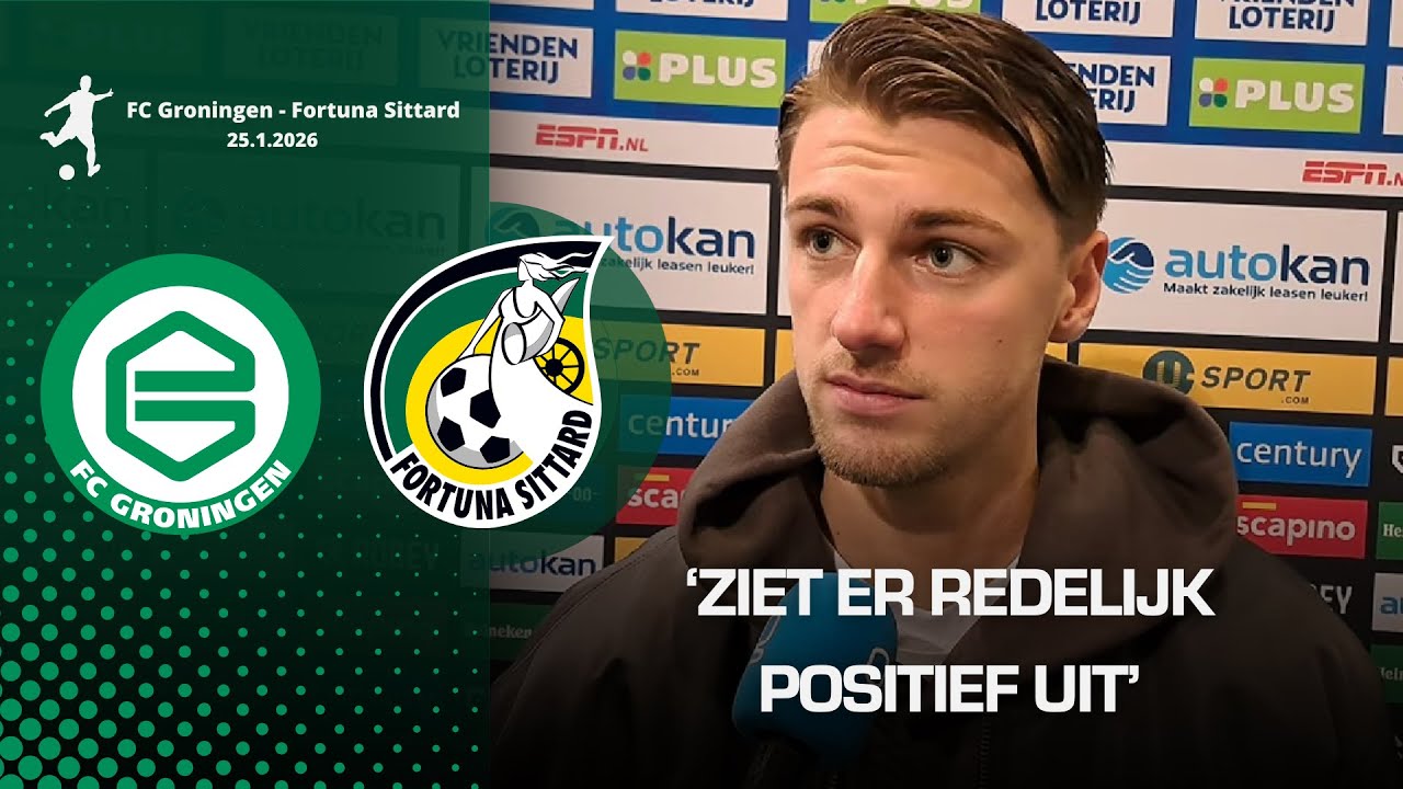Stije Resink na misschien wel zijn laatste wedstrijd voor FC Groningen