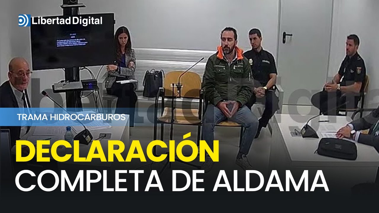 Declaración completa de Aldama tras su detención en la trama hidrocarburos