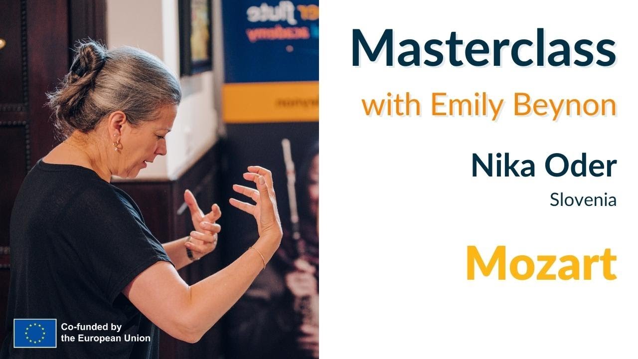 SFOA 2022 Masterclass with Emily Beynon - Nika Oder (Mozart Concerto G major)