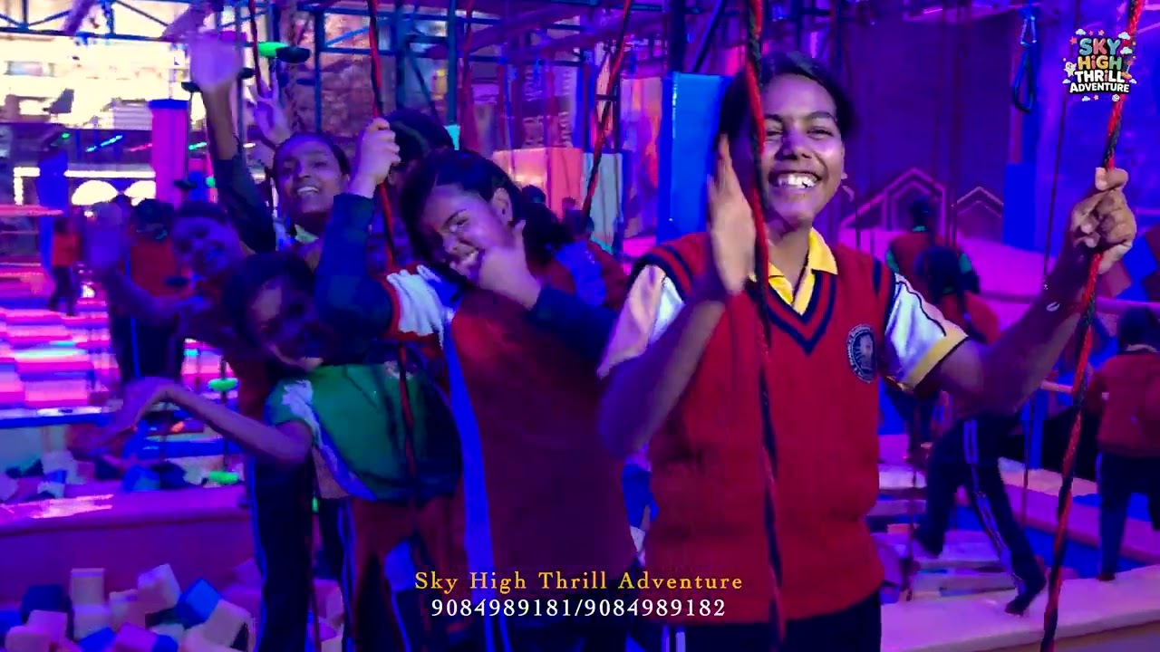 Inside Sky High Thrill Adventure | Bowling, VR Games, Trampoline & Ultimate Fun in Mathura&ndash;Vrindavan