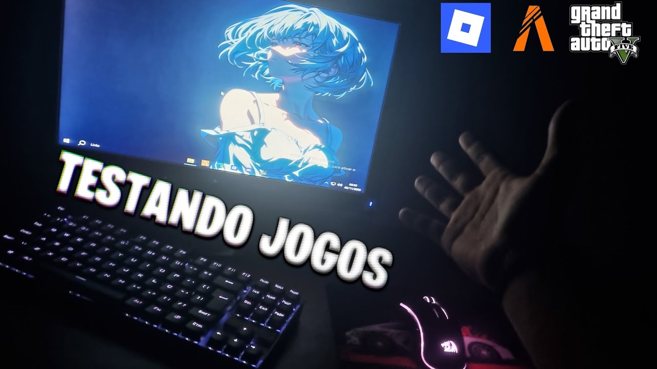TESTANDO JOGOS NO PC FRACO DE 700,00 R$ (I3 4150 + 8GB RAM)