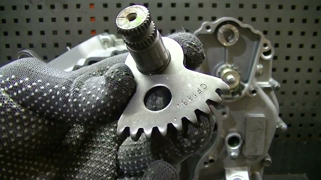 Сборка двигателя квадроцикла CF-Moto 450