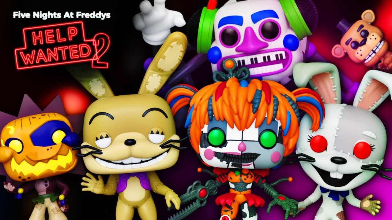 FNAF Help Wanted 2 Обзор Funko POP wave!! (+ Funko Fusion Freddy pop)